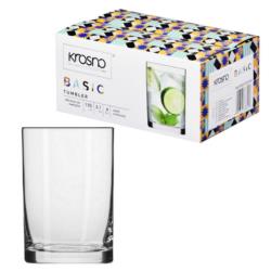 Szklanki 150ml 6szt literatki Krosno Basic