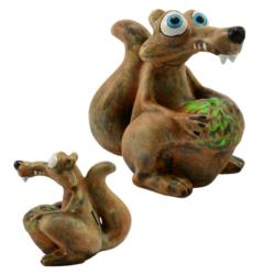 Skarbonka ceramiczna Wiewiór h:23cm 440
