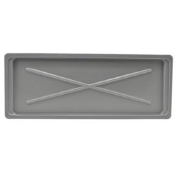 Podstawka pod suszarkę 57,5x22,5cm srebrna